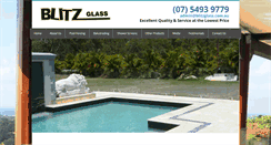 Desktop Screenshot of blitzglass.com.au